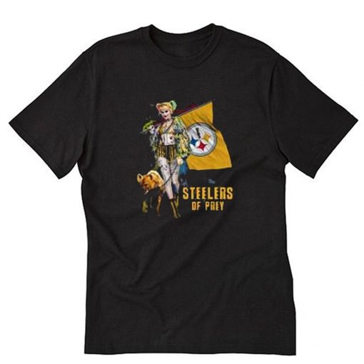 Harley Quinn Pittsburgh Steelers T-Shirt PU27