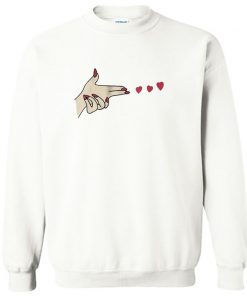 Hearts Love Sweatshirt PU27