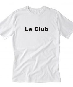 Le Club Letters Print T-Shirt PU27