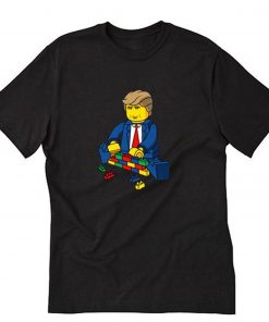 Lego Donald Trump Wall T-Shirt PU27