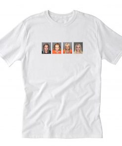 Lindsay Lohan Mugshot T-Shirt PU27