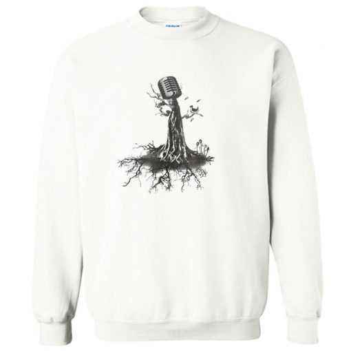 Music Microphone Sweatshirt PU27