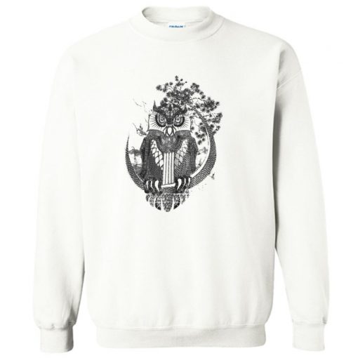 Owl Mandala Sweatshirt PU27