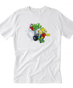 Simpsons Bart Wild Child T-Shirt PU27