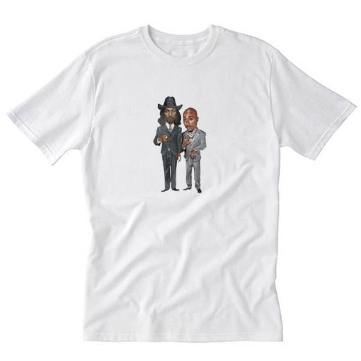 Snoop Dogg And 2pac T-Shirt PU27