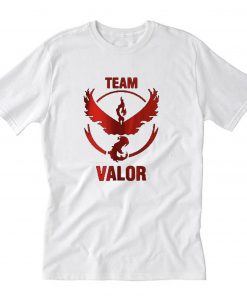 Team Valor white T-Shirt PU27