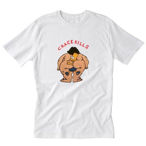 Bart Simpsons Crack Kills T-Shirt PU27