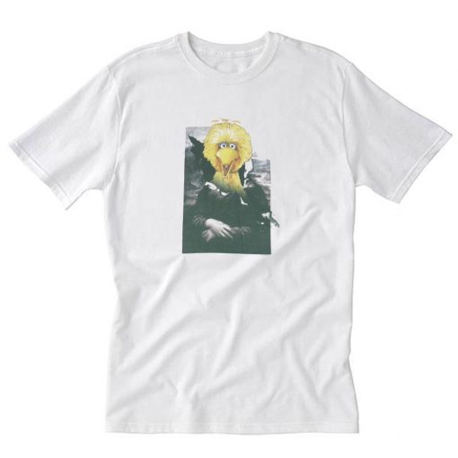 Big Bird Head Busting Sesame Street Mens T-Shirt PU27