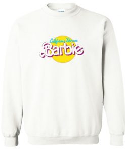 California Dream Barbie Crewneck Sweatshirt PU27