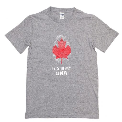 Canada it’s in my DNA T-Shirt Grey PU27
