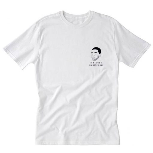 Crying Drake T Shirt White PU27