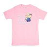 Despicable Me One In A Minion T Shirt Pink PU27