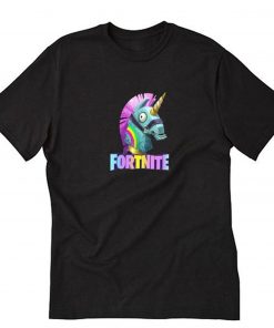 Fortnite Loot Llama Unicorn Head T Shirt PU27