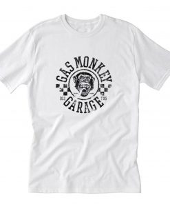 Gas Monkey Garage Rally White T-Shirt PU27