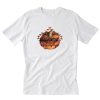 Halloween Pumpkin Aztec Geometric T-Shirt PU27