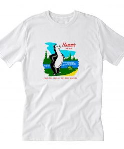 Hamm’s Beer Bear Lake T-Shirt PU27