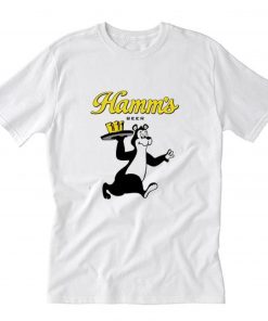Hamm’s Beer Bear Waiter T Shirt PU27