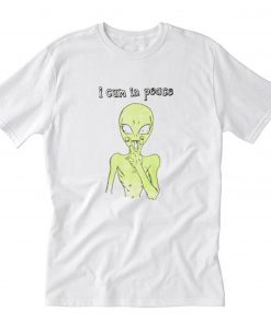I cum in peace Alien T-Shirt PU27