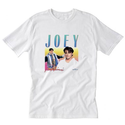 Joey Tribbiani Friends T-Shirt White PU27