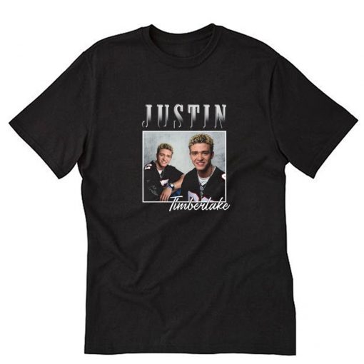 Justin Timberlake T-Shirt Black PU27