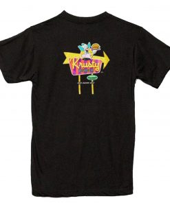 Krusty Burger Over Dozens Sold T-Shirt Back PU27