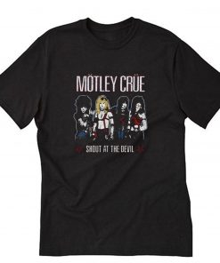 Motley Crue Shout At The Devil T Shirt PU27