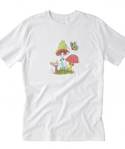 Mushroom Butterfly Baby T-Shirt PU27