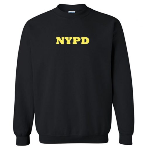 NYPD Sweatshirt Black PU27