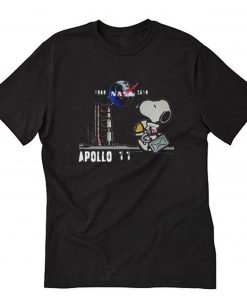 Nasa 1969 2019 Apollo 11 Astronaut Snoopy T-Shirt PU27
