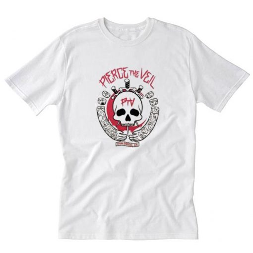 Pierce The Veil Skull T-Shirt PU27