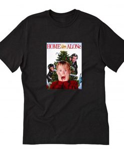 Pretty Macaulay Culkin Home Alone Kevin McCallister Christmas T-Shirt PU27