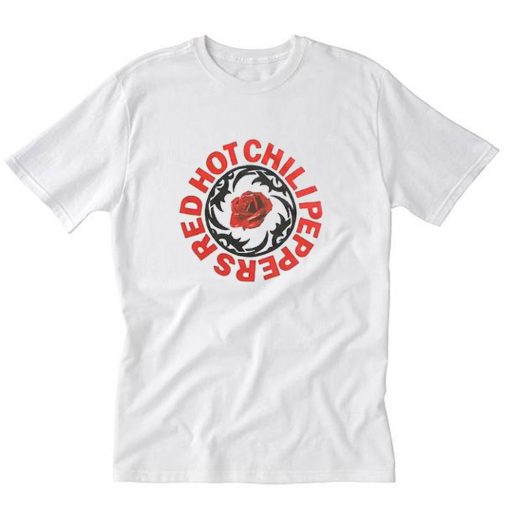 Red Hot Chili Peppers Blood Sugar Sex Magik Rose T Shirt PU27