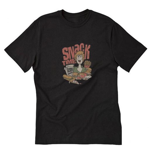 Scooby Doo Shaggy Snack Time T Shirt PU27