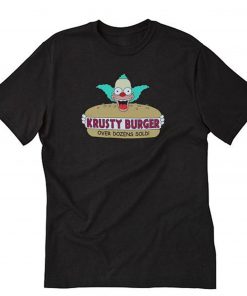 The Simpsons Mens Krusty Burger T-Shirt PU27