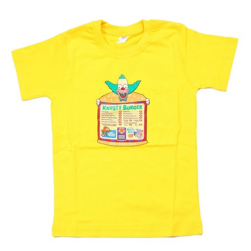 The Simpsons x Krusty Burger T Shirt PU27