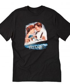 Titanic Leonardo DiCaprio Kate Winslet Movie Poster T-Shirt PU27