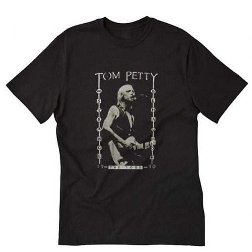 Tom Petty Heartbreakers Concert T Shirt Black PU27