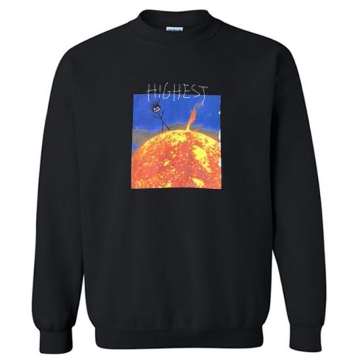 Travis Scott Highest In The Room Sun Sweatshirt PU27