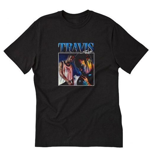 Travis Scott T Shirt Black PU27