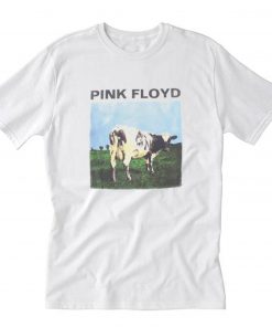 Vintage 90s Pink Floyd Cow T-Shirt PU27