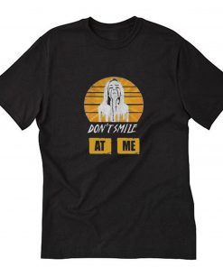 Billie Eilish Don’t Smile At Me Black T-Shirt PU27