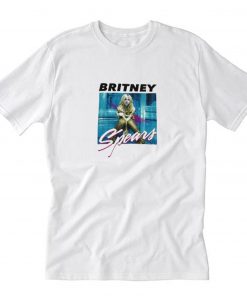 Britney Spears White T-Shirt PU27