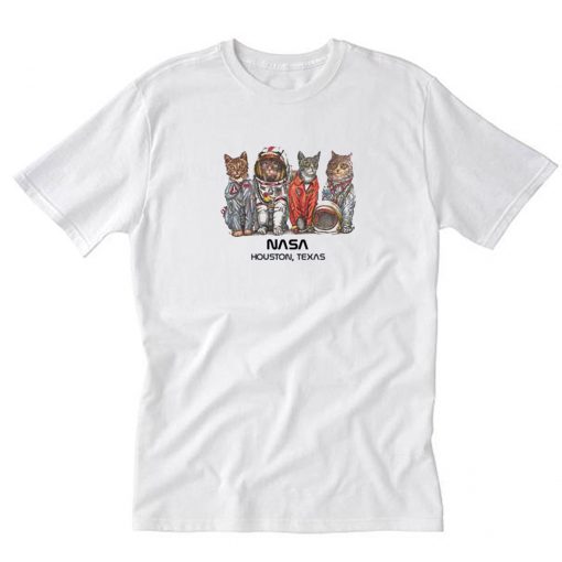 Cat Space Nasa T-Shirt PU27