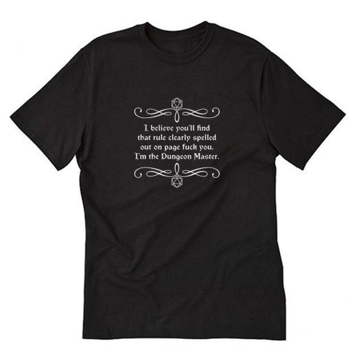 Caverns and Creatures RPG T-Shirt PU27