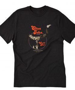 Elton John World Tour Piano Handstand T Shirt PU27