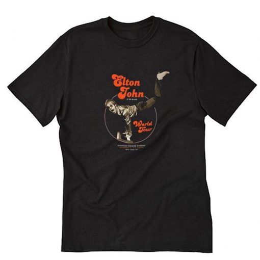 Elton John World Tour Piano Handstand T Shirt PU27