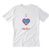 I love Aruba T-Shirt White PU27