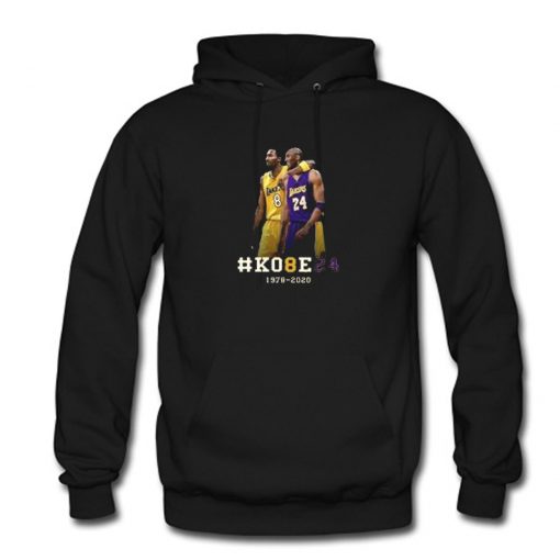 Kobe Bryant Basketball Tribute Los Angeles Number 24 8 Hoodie PU27