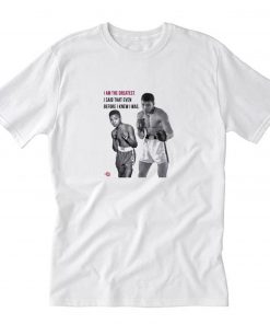 Muhammad Ali Kid Quote KiSS T-Shirt PU27