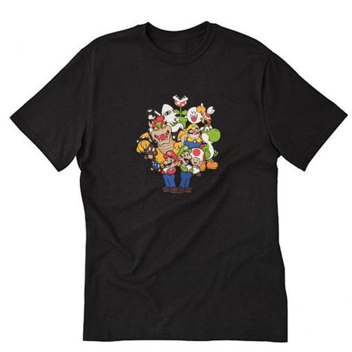 NINTENDO Super Mario Bros T Shirt PU27